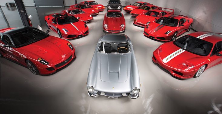 Najpiękniejsze Ferrari świata zostaną wystawione na aukcję<