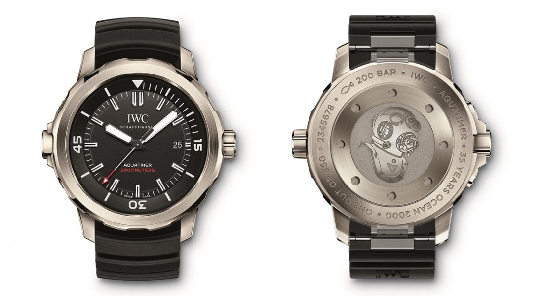 Poznajcie najcieńszy zegarek od IWC, w którym można zanurkować na głębokość 2000 metrów
