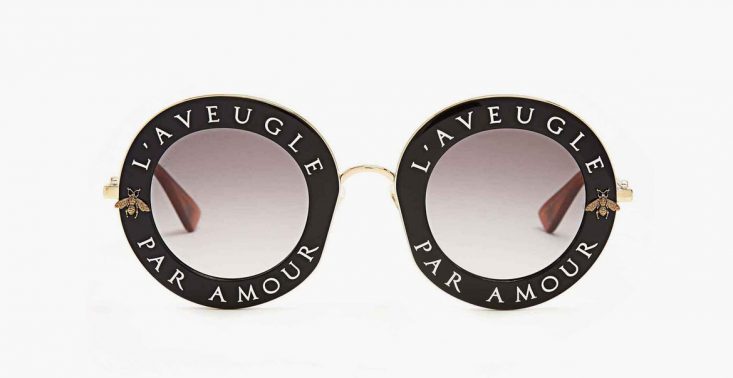 Kolejny obiekt pożądania od Gucci - okrągłe okulary w stylu lat 70.<