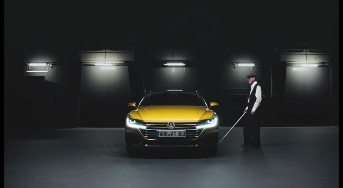 Volkswagen Arteon ukazany z perspektywy niewidomego fotografa w serii niezwykłych zdjęć