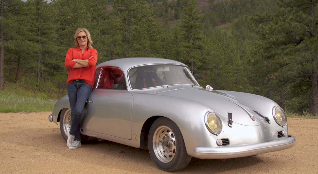 Poznajcie kobietę, która zamierza przejechać swoim klasycznym Porsche przez wszystkie siedem kontynentów