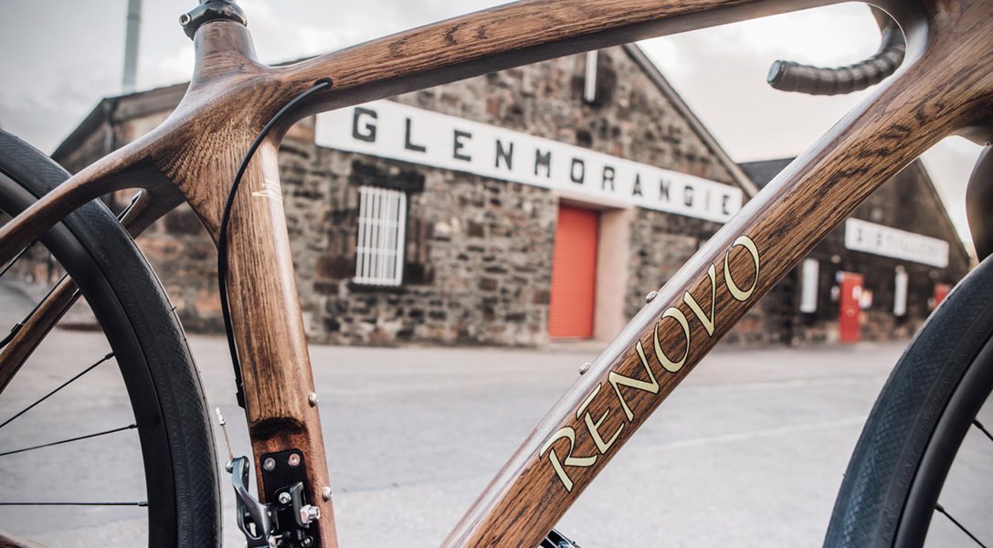 Renovo i Glenmorangie prezentują rower, wykonany z drewna pochodzącego z beczek po whisky