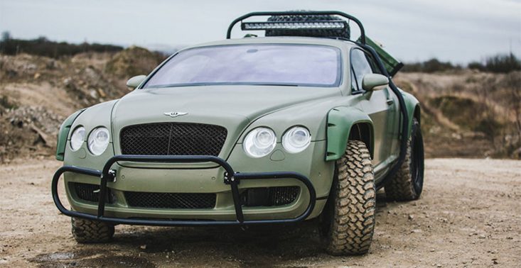 Off-roadowy Bentley Continental GT to prawdziwy unikat<