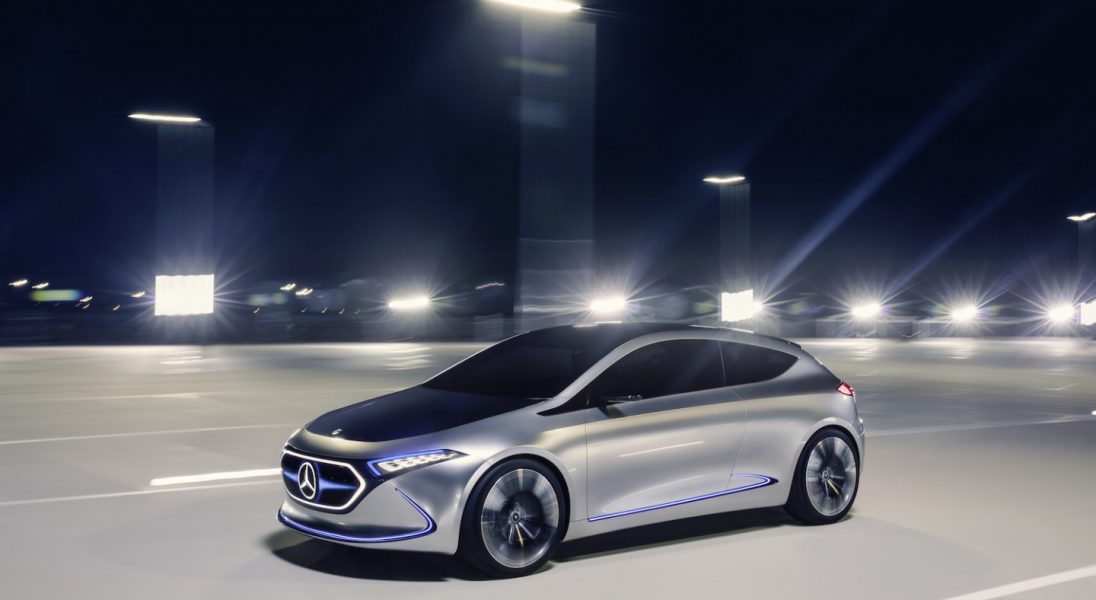 Mercedes pokazuje wyjątkowo stylowy, elektryczny koncept EQA