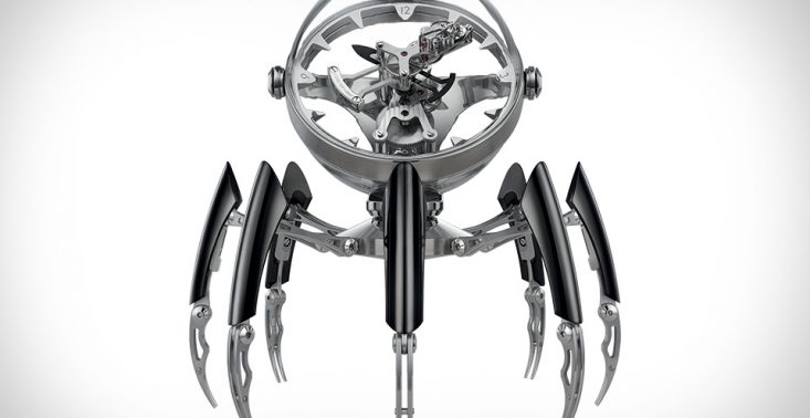 Octopod Clock to niesamowity i precyzyjny zegarek, zainspirowany podwodnymi stworzeniami<