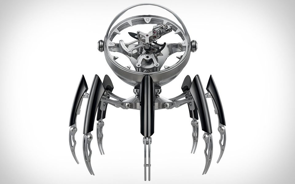 Octopod Clock to niesamowity i precyzyjny zegarek, zainspirowany podwodnymi stworzeniami