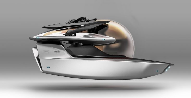 Aston Martin prezentuje łódź podwodną za 4 miliony dolarów<