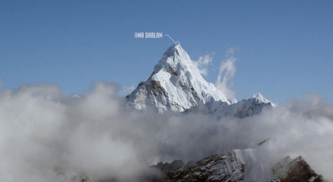 Zobaczcie rewelacyjny film, pokazujący szczyty Himalajów z wysokości 6000 metrów
