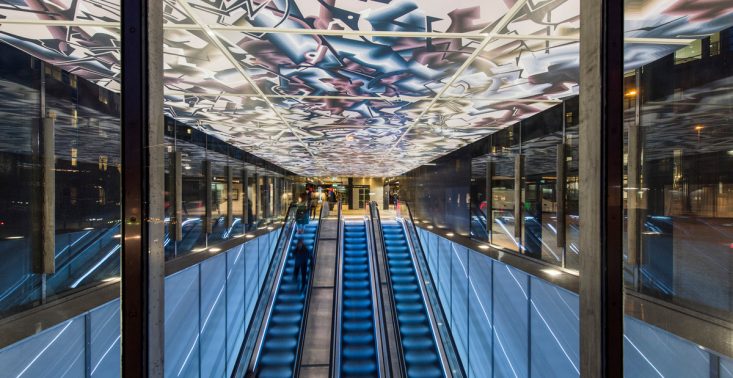 W Oslo otwarto jedną z najciekawiej zaprojektowanych stacji metra w Europie<