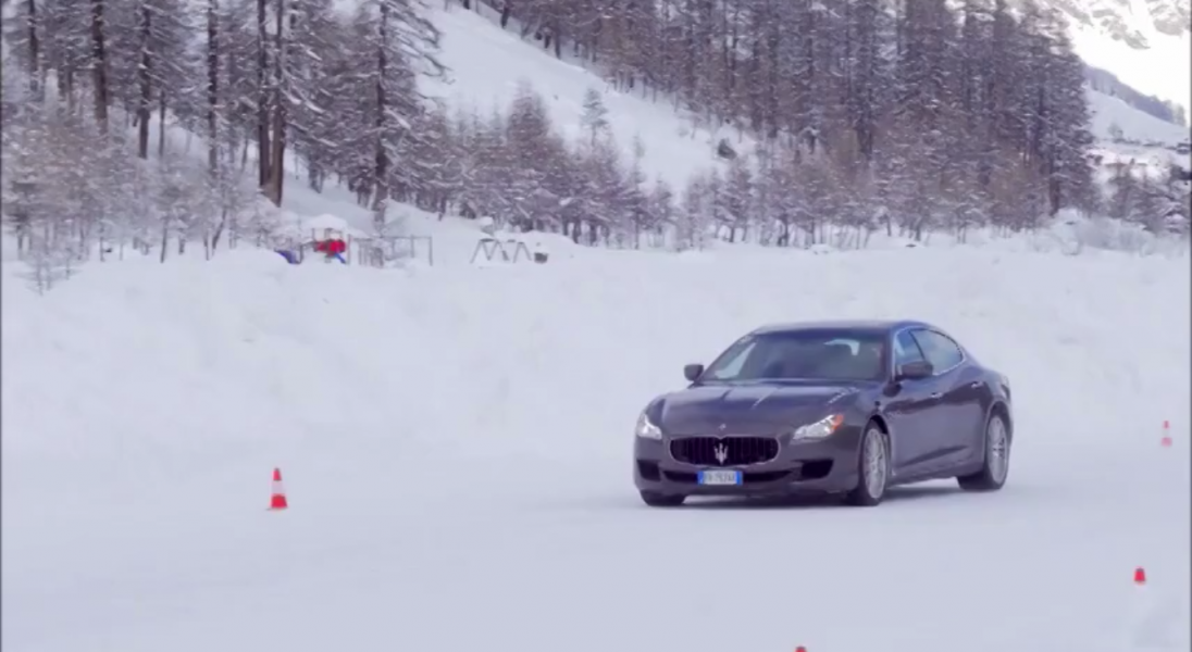 Zobaczcie, jak Maserati radzi sobie w ekstremalnych warunkach w oblodzonych Alpach