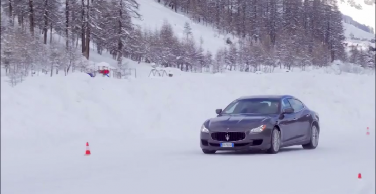 Zobaczcie, jak Maserati radzi sobie w ekstremalnych warunkach w oblodzonych Alpach<