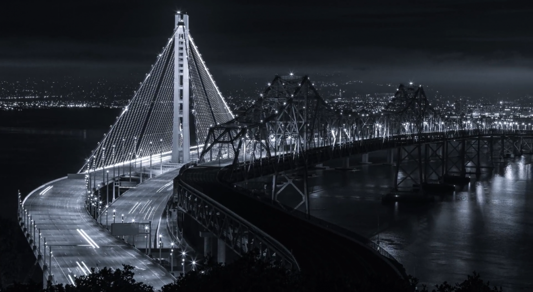Zobaczcie czarno-biały timelapse, na którym San Francisco wygląda jak Gotham City