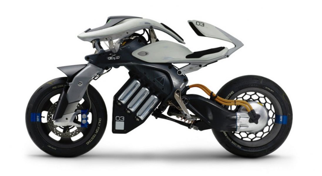 Oto Yamaha MOTORiD Concept- pierwszy motocykl, sterowany przez sztuczną inteligencję