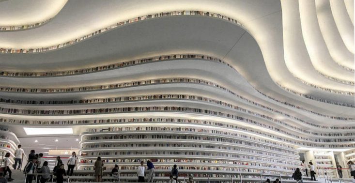 W Chinach powstanie najbardziej futurystyczna biblioteka świata<