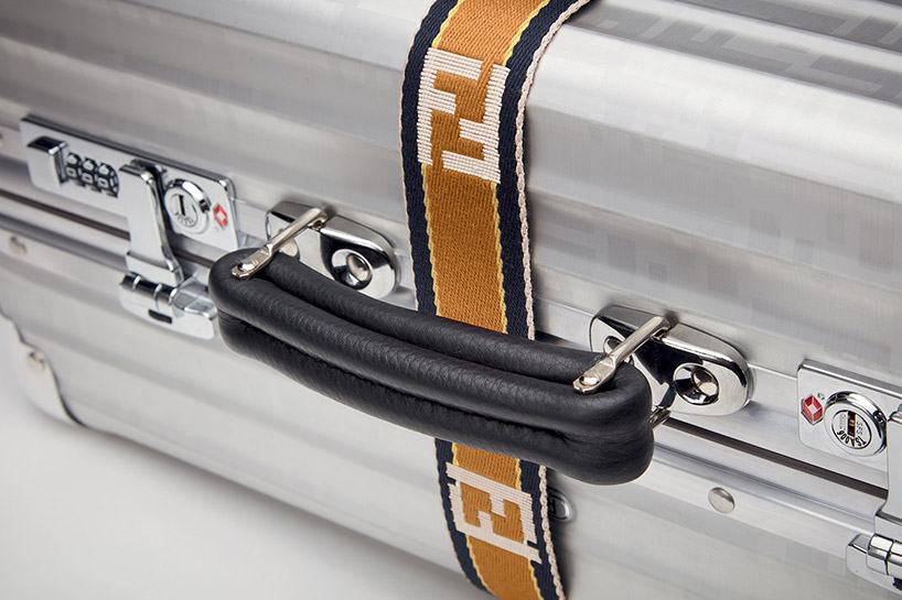 Fendi i RIMOWA stworzyły stylową i wytrzymałą walizkę z aluminium