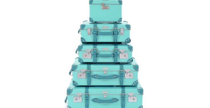 Tiffany & Co. i Globe-Trotter stworzyły limitowaną kolekcję walizek w kolorze Tiffany Blue<