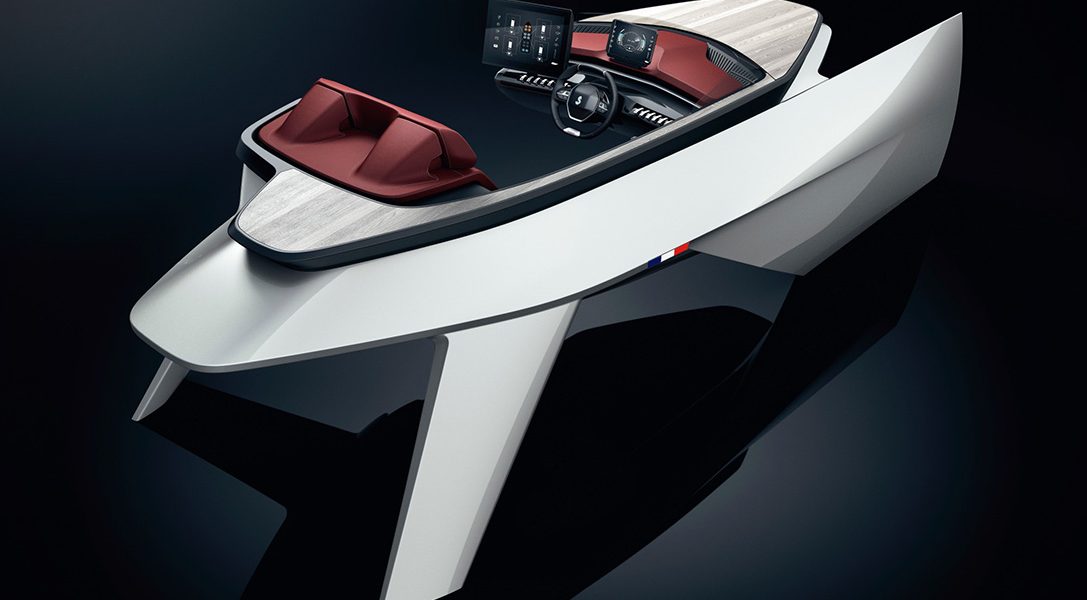 Peugeot zaprezentowało Sea Drive Concept - łódź przyszłości z technologią stosowaną w SUV-ach marki