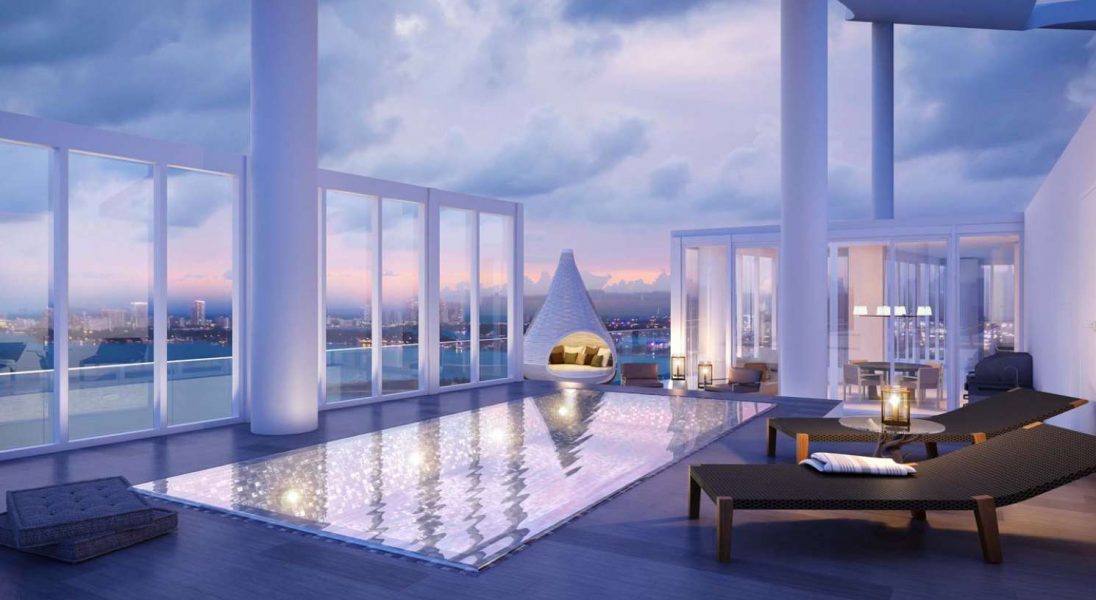 Przepiękny penthouse w Biscayne Beach Residences może być twój za 10 milionów dolarów