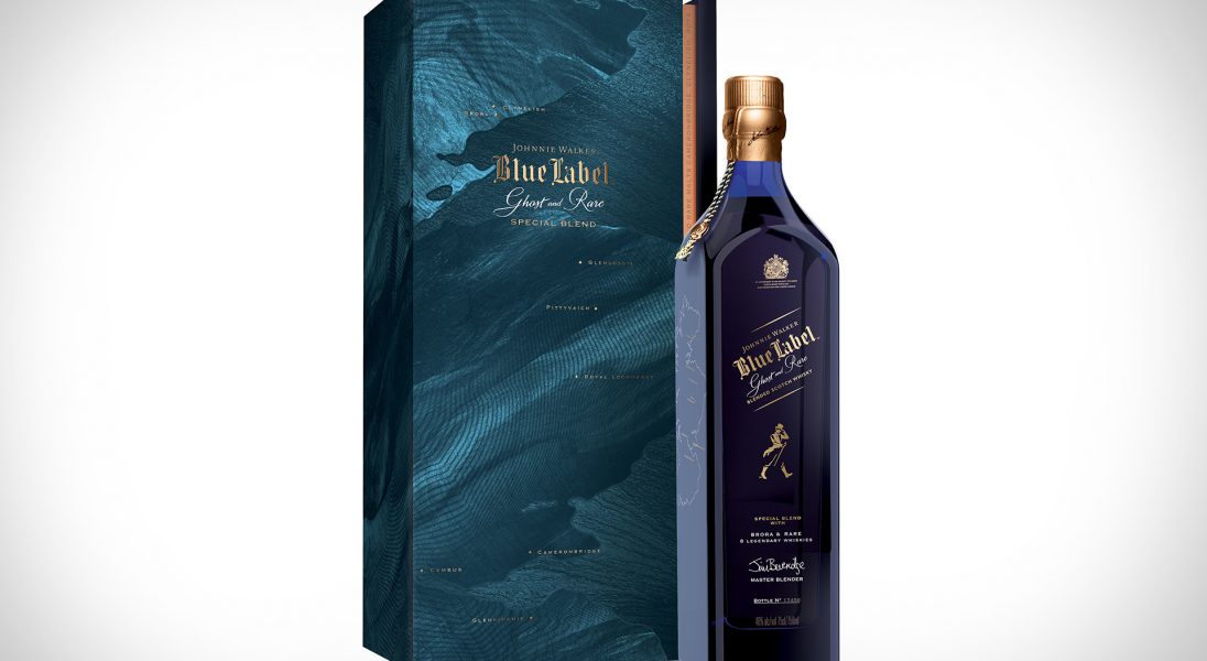Johnnie Walker wypuszcza wyjątkową edycję Blue Label z dodatkiem whisky z nieistniejących już destylarni