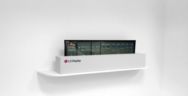 Poznajcie telewizor przyszłości zwijany w rulon od LG Display<