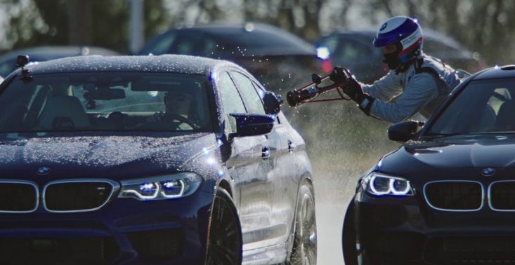 BMW M5 ustanowiło rekord świata w najdłuższym drifcie<
