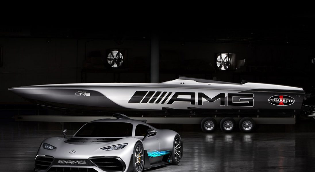 Mercedes-AMG i Cigarette Racing stworzyli jacht motorowy, który rozpędzi się do 225 km/h