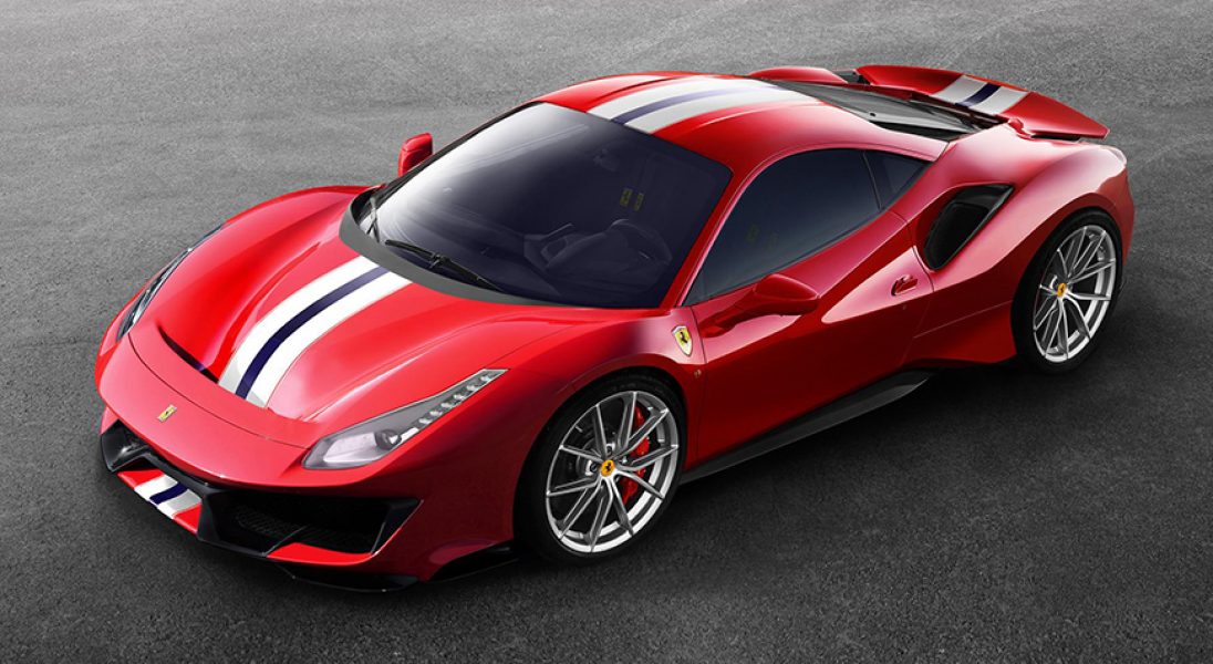 Nadchodzi nowe Ferrari z najmocniejszym silnikiem V8 w historii. Oto model 488 Pista