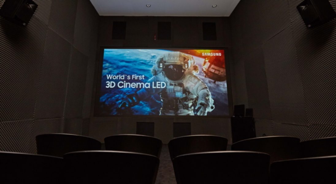 Samsung prezentuje pierwszy na świecie ekran 3D Cinema LED