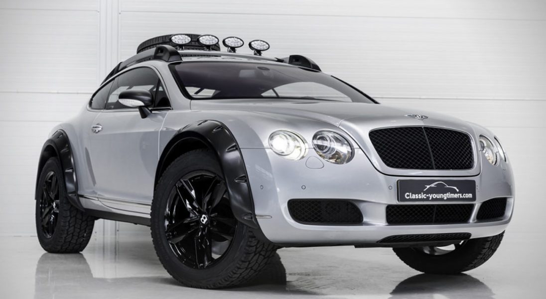 Zaskakująca przemiana Bentleya Continental GT w off-roadową maszynę