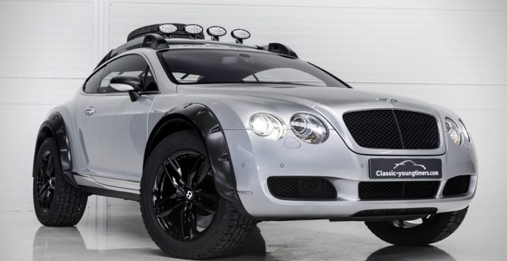 Zaskakująca przemiana Bentleya Continental GT w off-roadową maszynę<