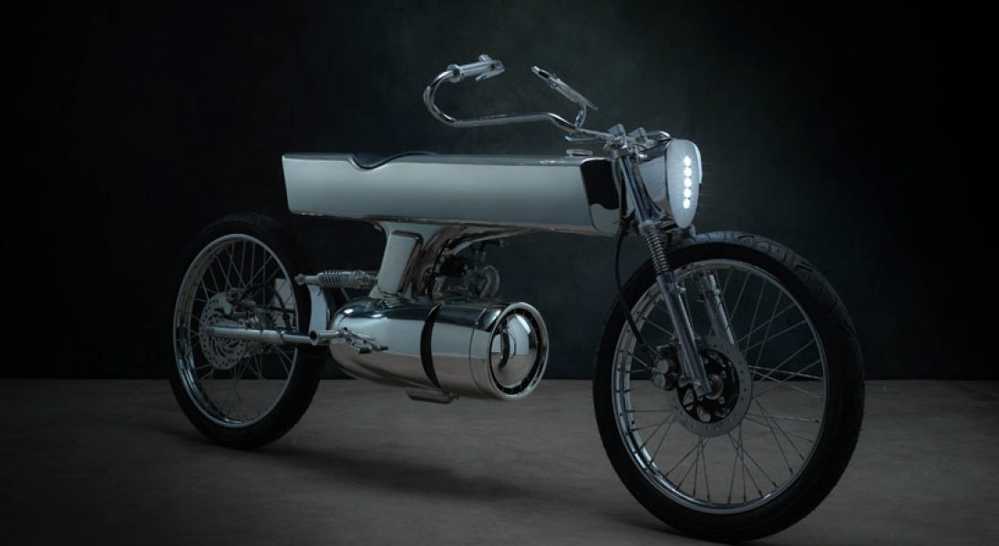 L-Concept od Bandit9 to motocykl inspirowany statkiem kosmicznym ze Star Treka