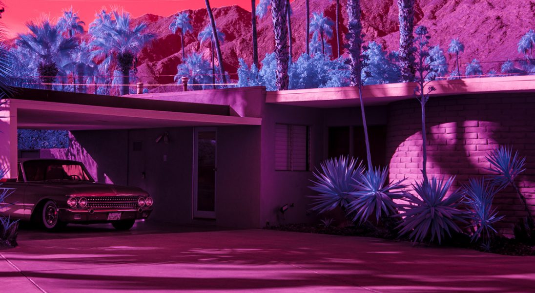 Zobaczcie niesamowitą serię zdjęć w podczerwieni ukazującą nowe oblicze Palm Springs