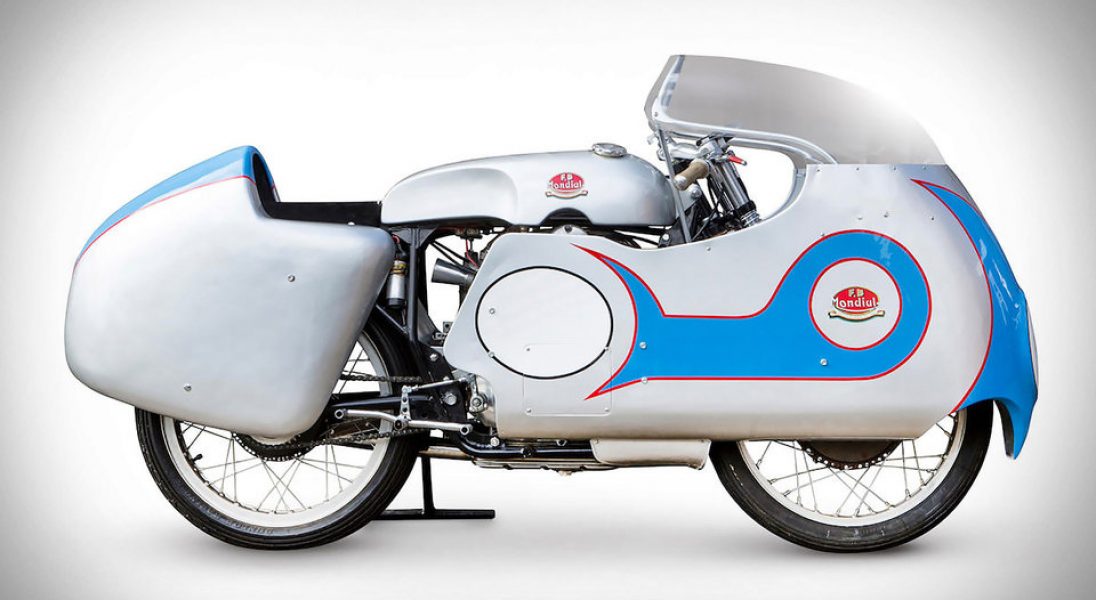 50-letni motocykl wyścigowy marki F.B. Mondial to marzenie niejednego fana jednośladów