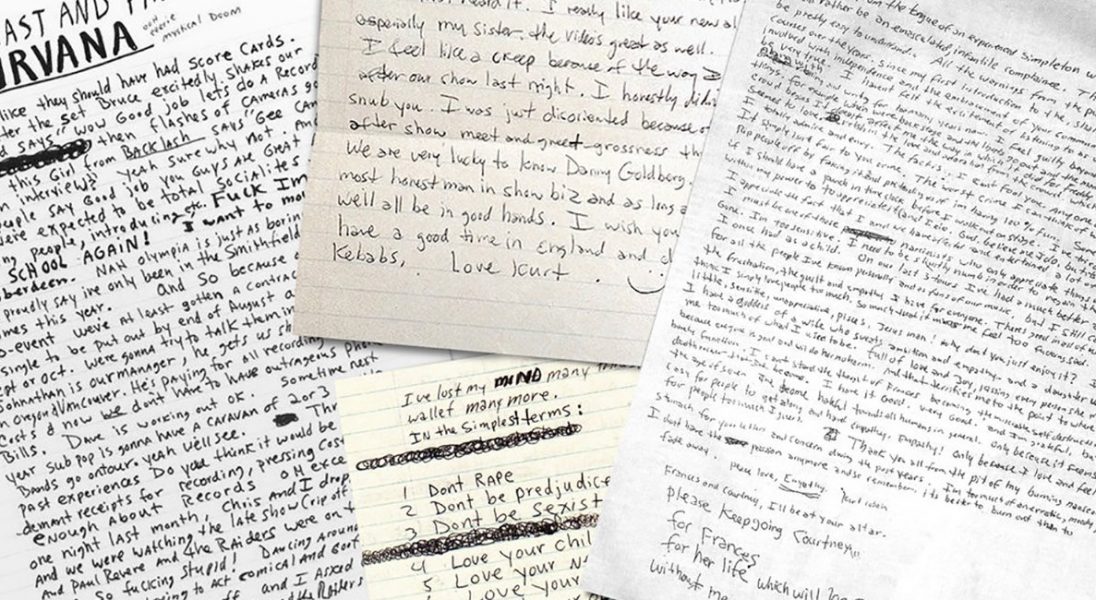 Odręczne pismo Cobaina, Bowiego, Lennona i innych zostało zamienione w darmowe fonty do pobrania