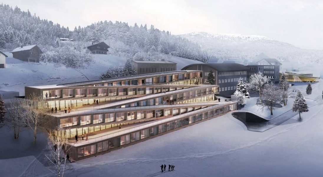 Audemars Piguet wybuduje przepiękny hotel w szwajcarskich Alpach