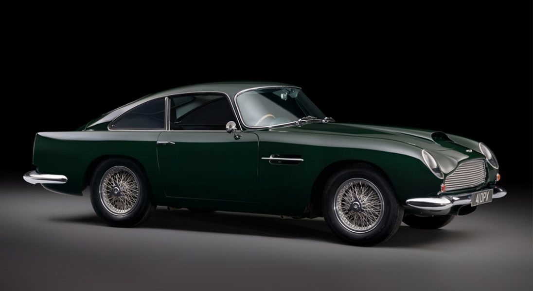 Ten piękny Aston Martin zapisał się w filmowej historii