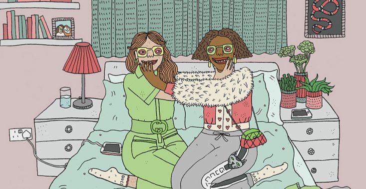 Na zaproszenie Gucci, 15 artystek stworzyło ilustracje, których tematem przewodnim jest kobiecość<