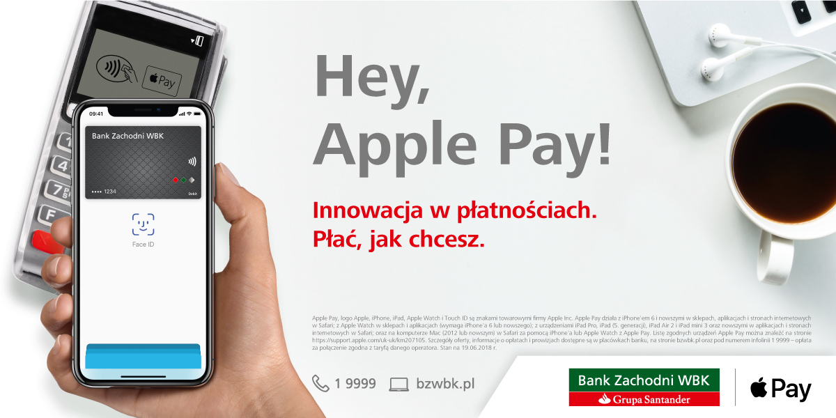 Apple Pay wkracza do Polski razem z Santander Bank Polska