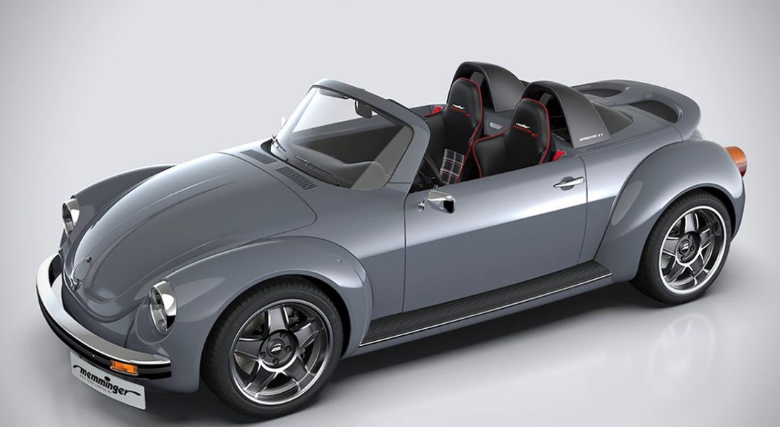 Były kierowca rajdowy, Claus Memminger zbudował VW Beetle Roadster 2.7