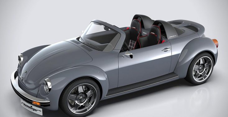 Były kierowca rajdowy, Claus Memminger zbudował VW Beetle Roadster 2.7<