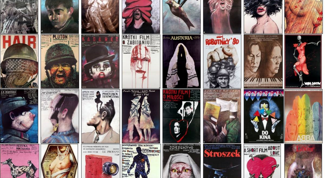 100 plakatów filmowych Andrzeja Pągowskiego na wystawie we Wrocławiu