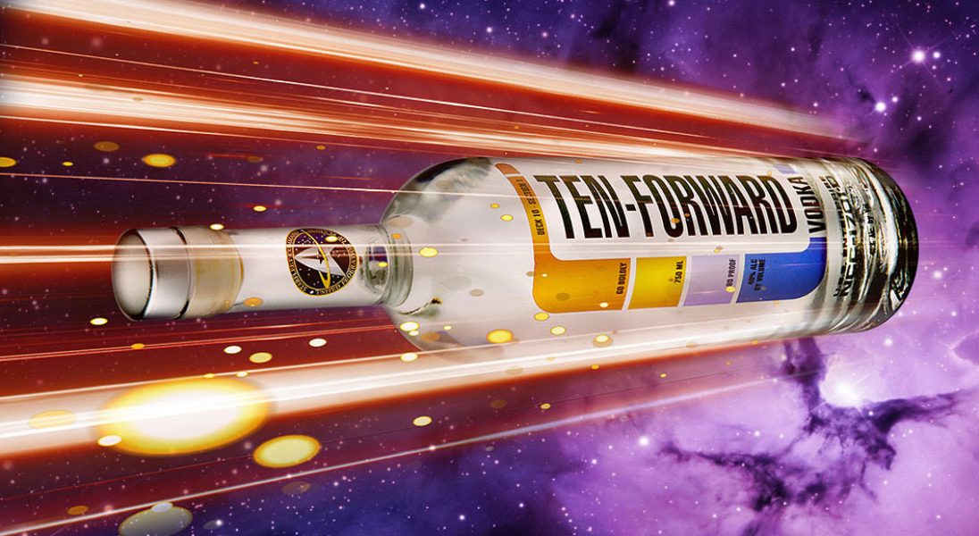 Wódka stworzona na cześć Star Treka najpierw poleci w kosmos, a potem trafi do butelek