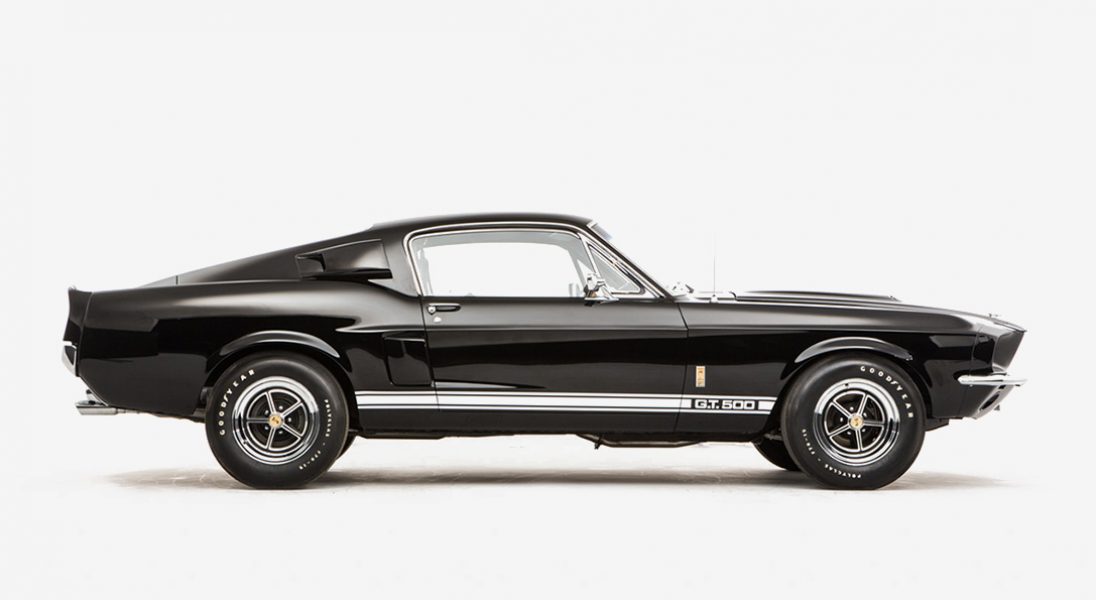 Nacieszcie oczy pięknym Mustangiem Shelby GT500 z 1967 roku