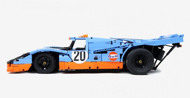 Polak zbudował wierną replikę Porsche 917K z klocków LEGO<