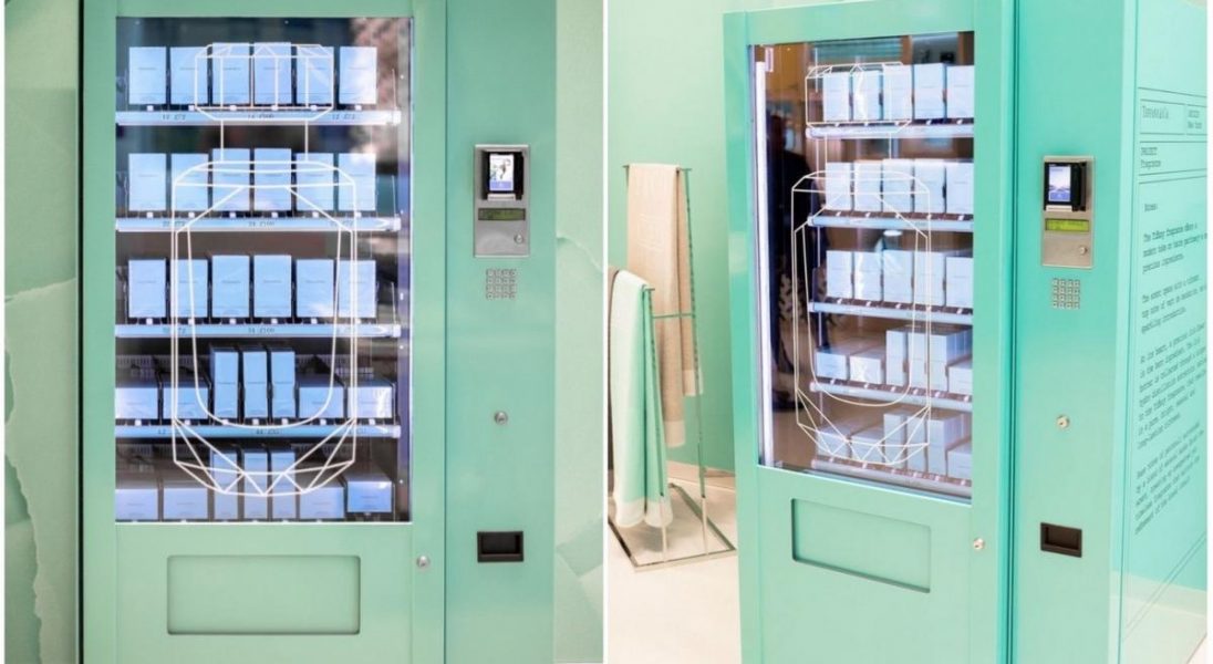 Tiffany & Co. sprzedaje perfumy z... automatu
