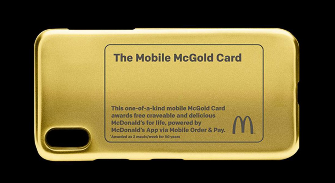 Karta McGold zapewni jednej osobie darmowe jedzenie z McDonald's do końca życia
