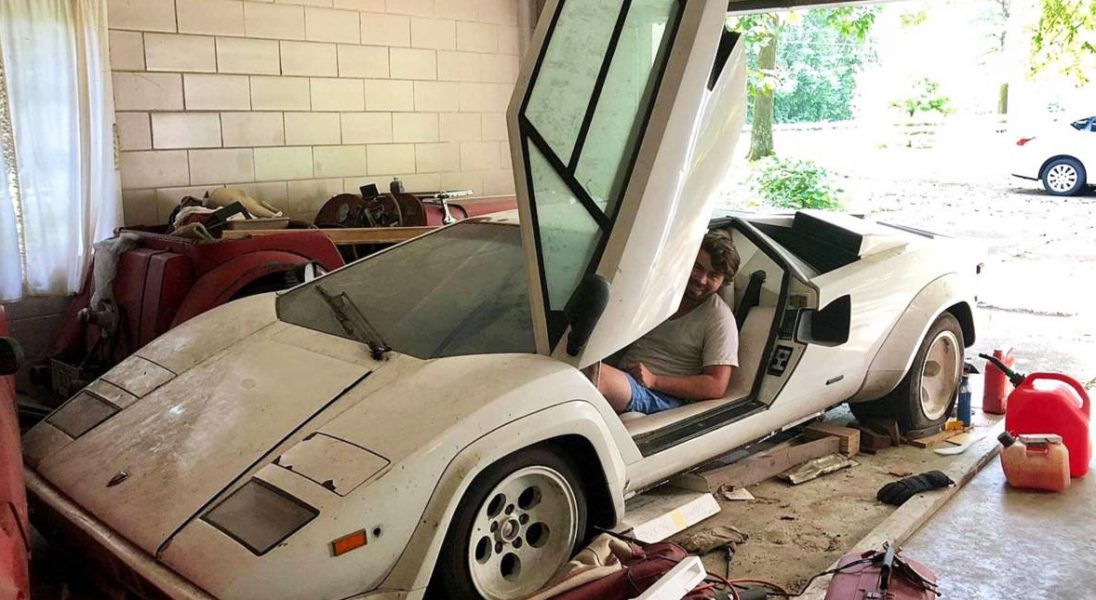 Wchodzisz do garażu swojej babci, a tam... Lamborghini Countach z 1981 roku
