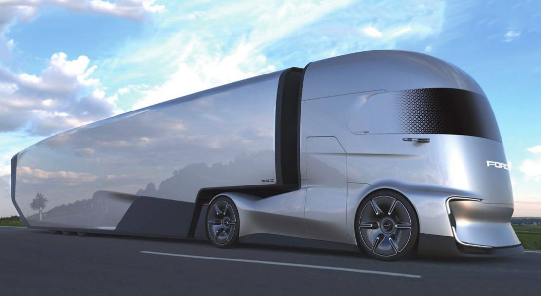 Ford zaprojektował transport przyszłości. Tak wygląda F-Vision Future Truck