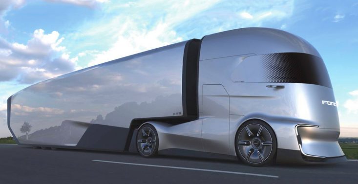Ford zaprojektował transport przyszłości. Tak wygląda F-Vision Future Truck<