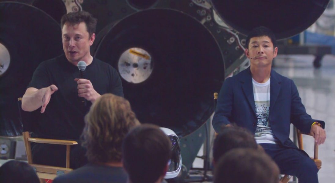 SpaceX wysyła na Księżyc swojego pierwszego pasażera. Będzie nim japoński miliarder